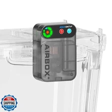 AQUASMITH Live Bait Aerator,Ultra-Long Battery Life,Rechargeable Aquarium Air