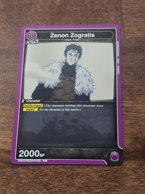 Zenon Zogratis (023) - UE08BT: Black Clover - Union Arena CCG - NM