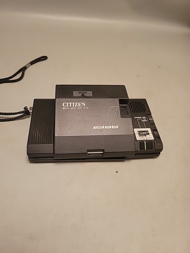 VTG - Citizen TV-LC 03TA-0A Black  91TA Back Light - LCD TV - Afbeelding 1 van 4