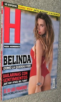 1 H Para Hombres Belinda 187 MX 12 2014 Foil Polybag Revista