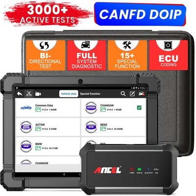 Full System OBD2 Scanner Bidirectional Vehicle Full System Fault Diagnostic Tool