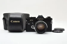 Rare black FT [N MINT] Canon FT QL Black / FL 50mm f/1.4 With Genuine case JAPAN