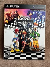 PS3 "Kingdom Hearts HD 1.5 Remix" Game LIMITED EDITION ART BOOK, Pre-owned