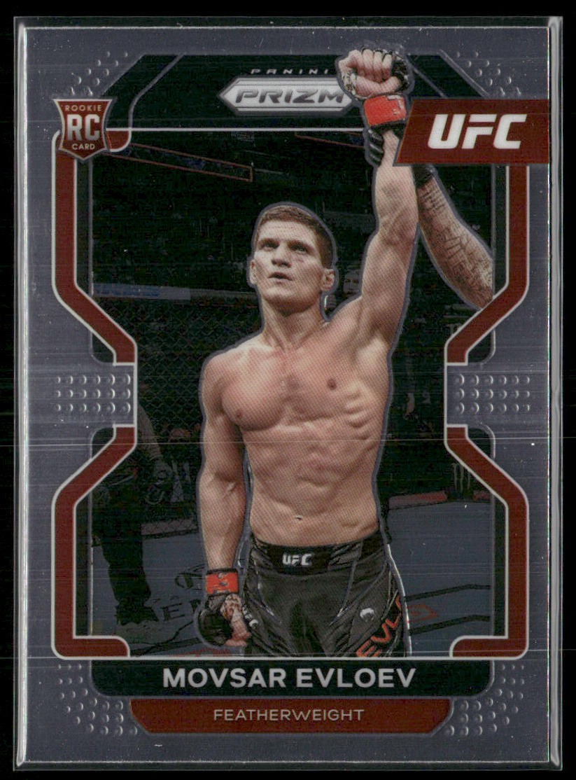 Movsar Evloev 2022 Panini Prizm UFC #130 RC