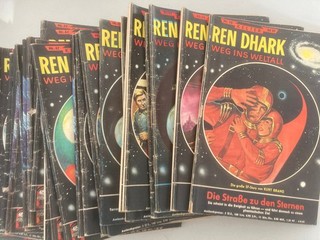 31 x REN DHARK Romanhefte (Bereich 37 98) [7780K]
