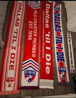 SUPER RARE MLS FC Dallas JUMBO Scarf Lot (5) - Charter Member, 2010 Champs, DTID
