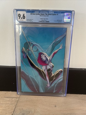 #ad ALL NEW SPIDER GWEN #1 CGC 9.8 J SCOTT CAMPBELL 1:100 RI VIRGIN VARIANT 2025 NM $199.99