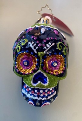 Christopher Radko - Drop Dead Gorgeous! #1019055 Day Of The Dead Sugar Skull 