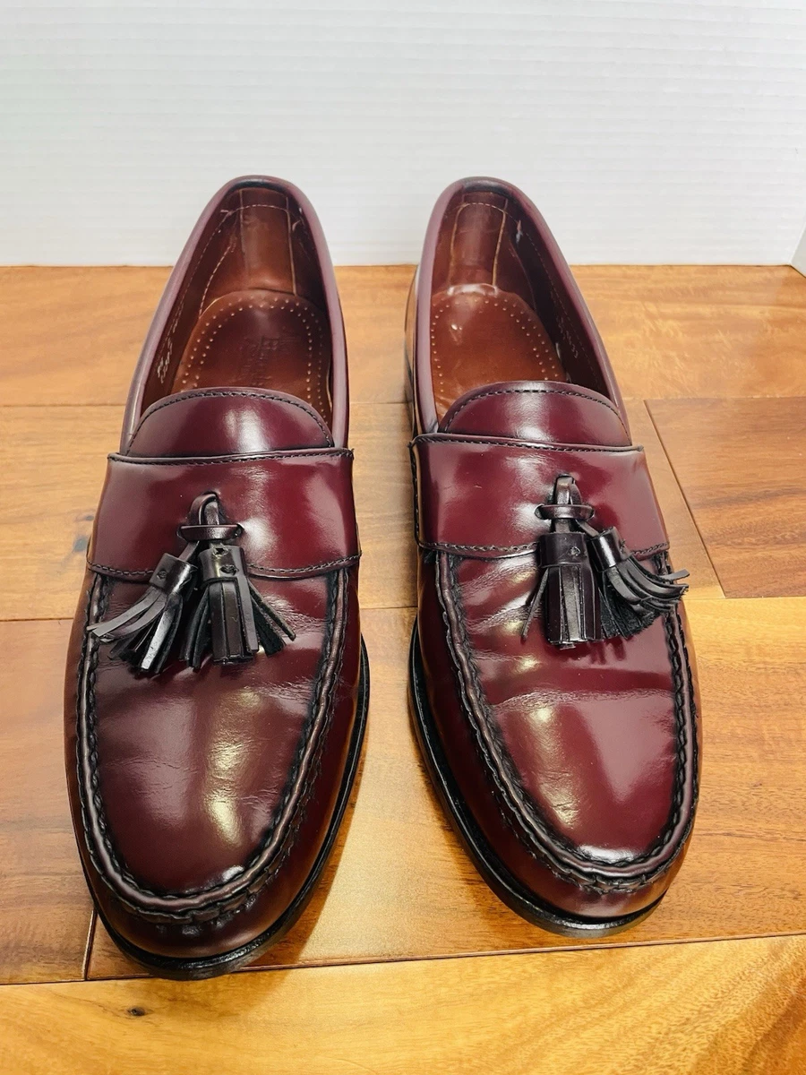 Allen Edmonds Oxblood Leather Tassel Loafers Stowe Dress Shoes Men’s 11.5 B allen edmonds stowe products for sale | eBay main image 4