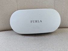 Furla Eyeglasses Case White Hard Case for Eye Wear Large Case only