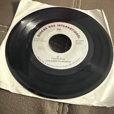 Yolandita Monge Si Hoy Te Esperare DIS-10018 Puerto Rico Latin 45 VG Rare 1981