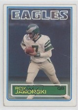 1983 Topps Ron Jaworski #142 0ps8