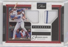 2022 Panini Three and Two Prospect Dual Jerseys 32/49 Brennen Davis #PDJ-BD k4s