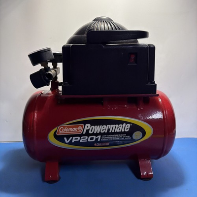 #ad Coleman Powermate VP201 Air Compressor 2 Gallon Portable 120V Working 💨 $45.00