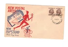 Australia 1950 Aborigine on UNADDRESSED  FDC,cds ASHFIELD NSW