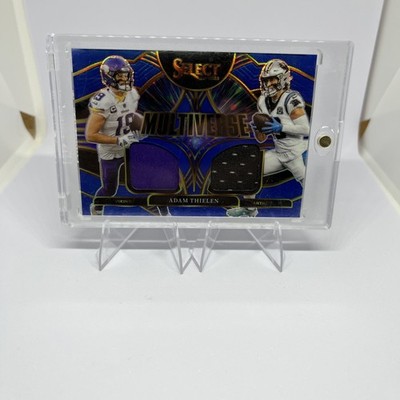2025 Panini Select ADAM THIELEN Multiverse BLUE PRIZM Double Patch