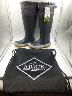 MUCK Forager For-101 dark gray print tall waterproof boots men's