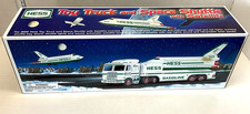 Hess 1999 Toy Truck and Space Shuttle With Satellite, Light & Sound New Open Box