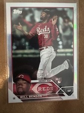 2023 Topps Series 2 - Will Benson #339 Rainbow Foil (RC)