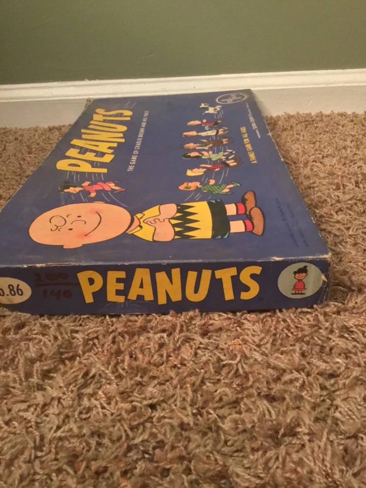 Vintage 1959 Peanuts The Game Of Charlie Brown & His Pals Board Game Complete - Image 3 of 4
