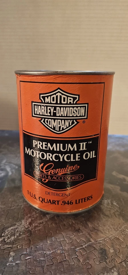 One☆of☆a☆Kind Harley Davidson secret safe Premium II lata de óleo de motocicleta 1 quarto  - Imagem 2 de 4