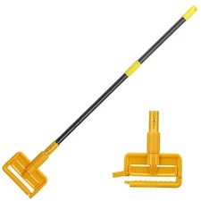 Yeye Mop Handle Commercial Heavy Duty 60 Inch Metal Commercial Mop Stick Adjusta