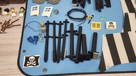 LEGO Pirates 6286 Skull's Eye Schooner 1993 Dark Shark 2nd Unused From Japan