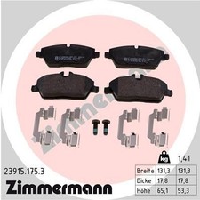 ZIMMERMANN Bremsbelagsatz, Scheibenbremse 23915.175.3 für BMW MINI