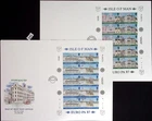 @ ISLE OF MAN 1987 - 2 FDC - CEPT - ARCHITECTURE