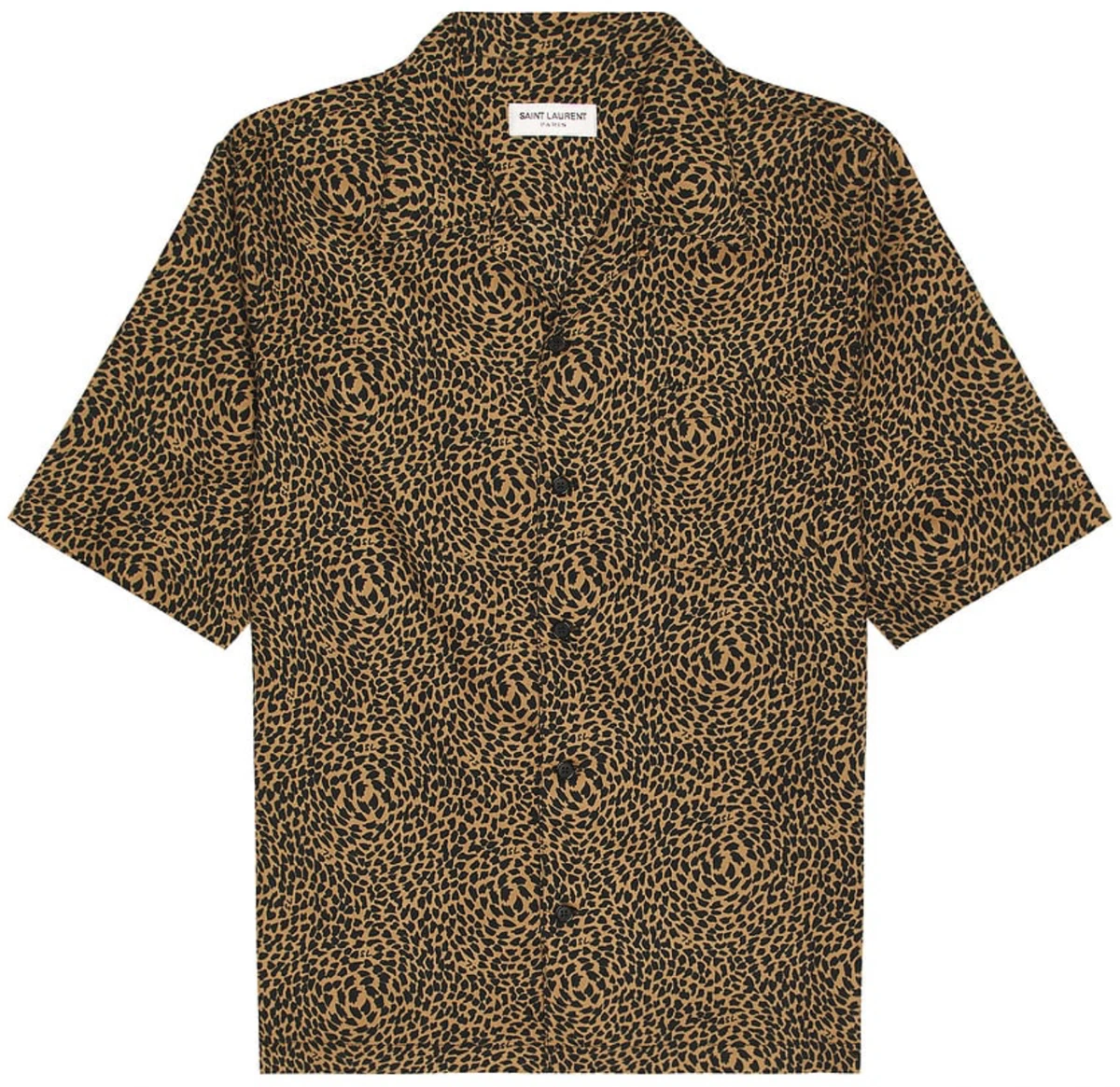 Saint Laurent Regular Size Hawaiian Casual Button-Down Shirts for