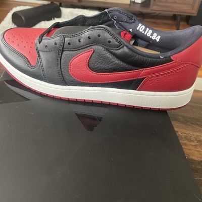 Size 14- Air Jordan 1 Retro OG Low Banned 2025