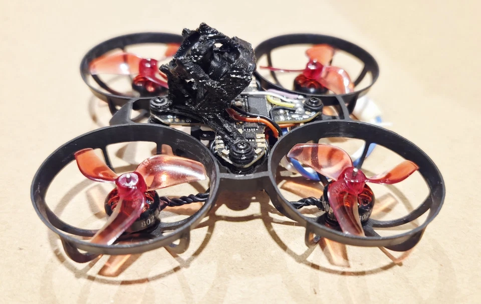 🏁 Custom built & Tuned 65mm Analog FrSky Racing FPV Whoop Quadcopter - Image 2 of 4