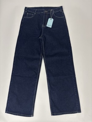 Weird Fish Corine Damenjeans weites Bein Dark Denim Größe 14 Artikel 202841