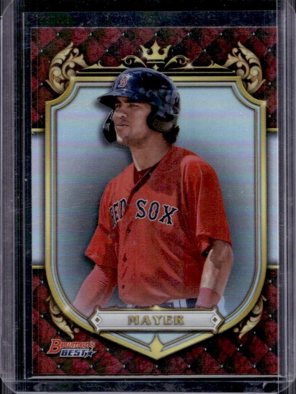 2022 Bowman's Best Marcelo Mayer Prospective Royalty #PR-2 Red Sox