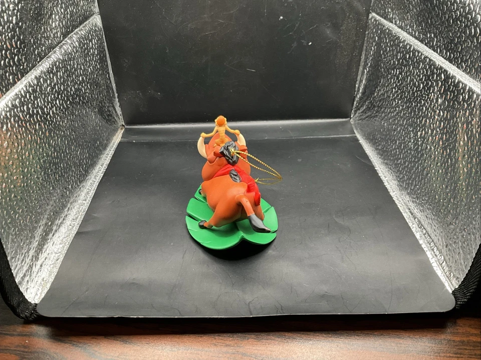 Un adorno navideño vintage de Disney El Rey León TIMON & PUMBA Presidents Editi Foto 2 de 3