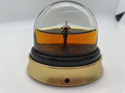 VTG RARE JEAN PAUL GAULTIER FRAGILE .84oz EAU DE PARFUM SNOW GLOBE SPRAY BOTTLE