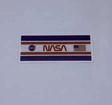 NASA Logo Sign USA Sticker Vinyl Decal Moon Space Journal Art Novelty Tc9