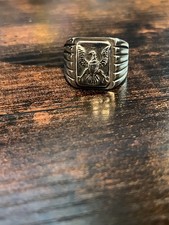 Eagle Ring stainless steel Size 12