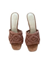 Veronica Beard Ezrah Woven Espadrille Wedge Sandal 8.5