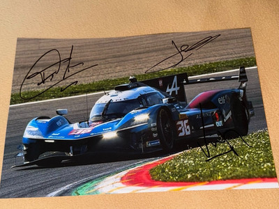 WEC Alpine Endurance Racing 2026 No.36 LMP1  Komplett Signed 20x30 Photo *RAR*