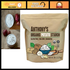 Organic Potato Starch 5 lb - Unmodified, Gluten Free, Non-GMO, Resistant Starch