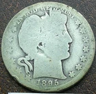 US 1895-O Barber Half Dollar **