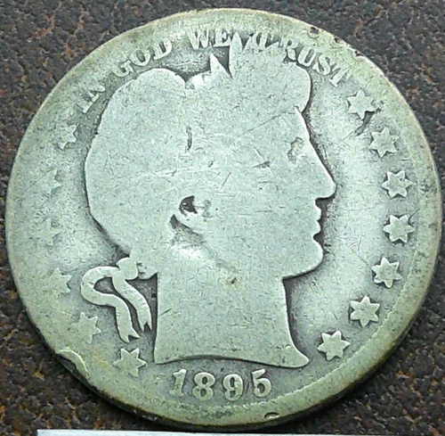 US 1895-O Barber Half Dollar **