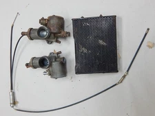 NORTON ATLAS 750 MATCHLESS AMAL CARBURETOR DET & AIR BOX 689 389 MONOBLOCK