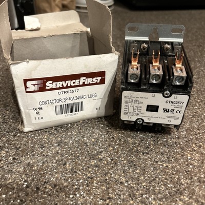 NEW Trane / Service First CTR02577 24VAC Contactor