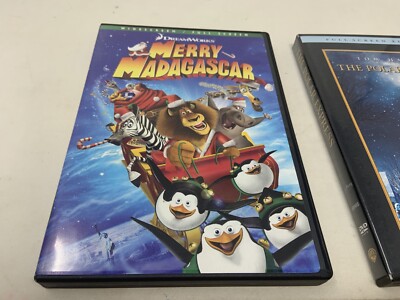 2 DVDs Merry Madagascar (DVD, 2009), DreamWorks & The Polar