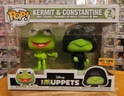 Funko Pop The Muppets Kermit & Constantine Hot Topic Exclusive 2 Pack Brand New