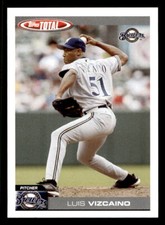 2004 Topps Total #387 Luis Vizcaino Milwaukee Brewers