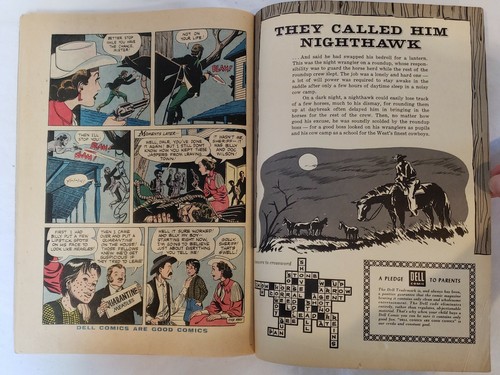 Vintage Western Roundup Comic Digest #20 Vintage Oct Dec 1957 Dell Giant Issue - Picture 8 of 14