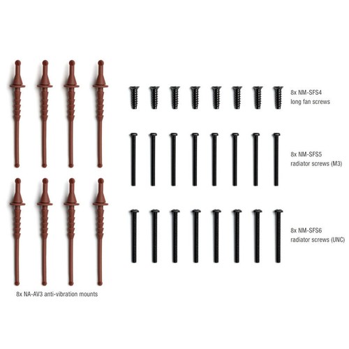 Noctua NA-IS1-14 Abstandhalter für 140-mm-Lüfter - 2er-Set - Bild 7 von 8